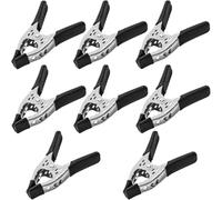 Online Best Service Lot of 8-6" inch Spring Clamp Large Super Heavy Duty Spring Metal Black - 2.5 inch Jaw Opening