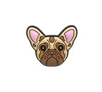 Online Charms Dog Breed Shoe Charms, Pug, Boxer, Paw Print Accessories for Clogs & Crocs, Cute Pet Lover Gifts, Frenchie Light 2
