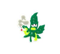 Online Charms Funny Weed Leaf Shoe Charms for Clogs, Novelty Marijuana Style Accessories for Adults, Smoke Leaf 30