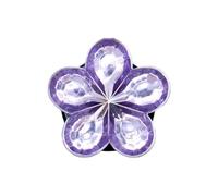 Online Charms Heart Shoe Charms for Clogs & Crocs, Sparkly Rhinestone Diamond Bling Charm, Cute Crystal Accessories for Women, Girls, Kids, Flower L Purp 364