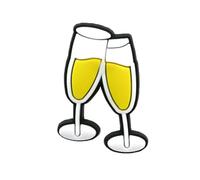 Online Charms Shoe Charms for Clogs & Crocs, 250 Fun Designs, Animal, Fruits, Alphabets Crocs Accessories, Champagne (61)