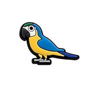 Online Charms Shoe Charms for Clogs & Crocs, 250 Fun Designs, Animal, Fruits, Alphabets Crocs Accessories for Kids &, Blue & Yellow Parrot (145)