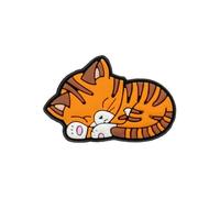 Online Charms Shoe Charms for Clogs & Crocs, 250 Fun Designs, Animal, Fruits, Alphabets Crocs Accessories for Kids &, Sleeping Ginger Cat (166)