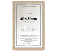Online Deals | MDF Picture Frame (40 x 50 CM) 20 for Posters, Sci-Fi Collectibles & Movie Posters, Elegant MDF Wood Finish, Easy Wall Mounting [ Oak ]