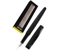 Online Eleganza Fountain Pen I Black I Nib Size M I Metal Clip I Includes Ink Cartridge I Fountain-Pen for Standard Ink Cartridges Or Converter I In Gift Box
