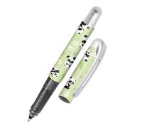 ONLINE College Panda Ink Cartridge Rollerball Pen for Right-Handed and Left-Handed Users, Ergonomic Grip, Roller Ball, Standard Ink Cartridges, Includes Blue Combo Cartridge