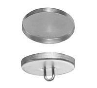 Online Fabric Store C.S. Osborne #22 Wire Eye Upholstery Button Molds - Sold by The Pack (144 Button Molds Per Pack)
