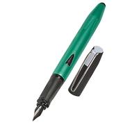 Online Fountain pen Switch Plus, ink cartridge fountain pen & touch pen, solid iridium nib size medium, stylus tip for tablets & smartphones, multifunction-pen incl. combi ink cartridge, green