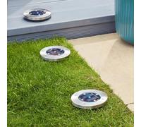 4 x Smart Solar 5 lumen 'Up Lights' Ground Spot Lights
