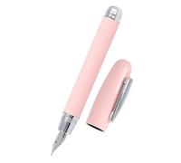ONLINE Highway Rose I Fountain Pen in Pastel Pink with Iridium Nib M I For Standard Ink Cartridges & Converters I Ergonomic Fountain Pen for Children and Adults