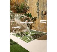 Online Home Shop Metal Bistro Set White