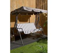 Online Home Shop Swing Bench With Canopy Green
