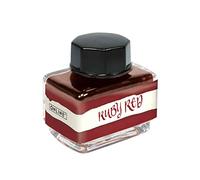 ONLINE Ink Red, Ink Bottle 15 ml, Colourful Fountain Ink for Calligraphy, Handlettering, Writing Ink, Ink bottle for Converter, Waterbased Ink