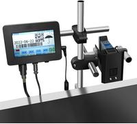 Online Inkjet Coder, 12.7/25.4mm Industrial Inkjet Printer Online Inkjet Coding Printer Batch Date,Number Code on Carton Box,Plastic Bags,Tin can,Pet Bottles (Size : ZX12)