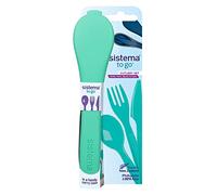 Online Kitchenware Sistema Cutlery To Go Set Turquoise