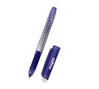 Online magiXX erasable pen Blue I Gel pen with eraser I Rub out ballpoint pen with gel refill blue, refillable, medium tip I Rollerball pen for kids, adults, school