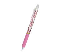 Online magiXX erasable pen Cherry Blossom I Gel pen with eraser I Rub out ballpoint pen with gel refill blue, refillable, medium tip I Rollerball pen for kids, adults, school