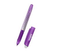Online magiXX erasable pen Purple I Gel pen with eraser I Rub out ballpoint pen with gel refill purple, refillable, medium tip I Rollerball pen for kids, adults, school