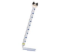 Online MagiXX Zip Cat World Erasable Gel Pen Erasable 0.7 mm Line Width Blue Ink Colour Erasable Pen Pen Erasable Pen for Right and Left-Handed Users Pull Tail Cat Motif