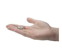 Online Magnets 24mm X 4.9mm Very Strong Sea Fishing Recovery Magnet with Mounting Hole (Pack of 5)