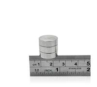 Online Magnets TOP N35 Grade 15MM X 5MM Strong Disc Magnets- Pack of 3
