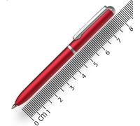 Online mini twist ballpoint pen Red with metal clip standard pen refill small p