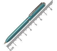 Online mini twist ballpoint pen Turquoise with metal clip standard pen refill s