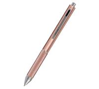 Online Multipen 4-in-1 Rosegold | ballpoint pen & pencil | multifunctional metal pen | 3 pen points in blue, black, and red, mechanical pencil lead | incl. rubber