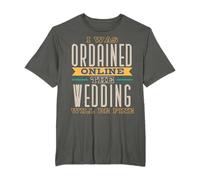 Online Ordained Catholic Priests Wedding Officiant Clergy T-Shirt