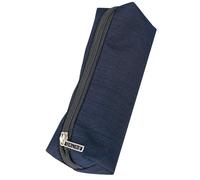 ONLINE Pencil Case Blue, Large Capacity Storage Bag, Box with Zipper, Pen case for School, Stationary Organizer for Girls and Boys, Pen Pouch with one Compartment