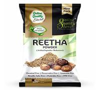 Online Quality Store reetha powder-100g Organic Reetha Powder For Hair GrowthArithaReethaRithaSoapnuts (Sapindus Mukorossi) Powder For Silky & Smooth HairsRitha powder for hair (soap nut)
