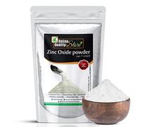 Online Quality Store zinc oxide zinc oxide powder for facezno powderzinc oxide powder for skin zno non-nano particles zinc oxide sunscreen zinc oxide powder for painting,100g