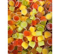 Online Reptile Shop 50 Reptile Jelly Pots Food, Fruit Jelly Cups for Lizards, Geckos, Ants, Birds, Parrots & Feeder Insects (Fruit)