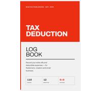 Online Seller Tax Deduction Log Book: Inventory, Shipping, Fees & Expense Tracker for Etsy, eBay, Amazon FBA, Poshmark, and Shopify Sellers