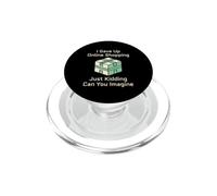 Online Shopper Gave Up Online Shopping JK Deal Hunter PopSockets PopGrip for MagSafe