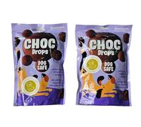 Online Trade Wizard Treats for Dogs | Rosewood Dog Safe Choc Drops 2 x 200g | Training Treat Bite Size Buttons 400g