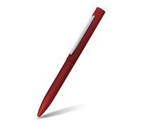 ONLINE twist ballpen OCTOPEN I metal pen red I replaceable large capacity refill I writing colour blue, indelible I gift idea