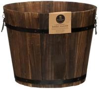 OnlineDiscountStore Burntwood Barrel Planter 38cmx30cm