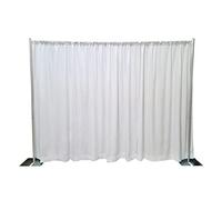 OnlineEEI Premier Portable Backdrop Kit 2.4m Tall x 3m Wide, White