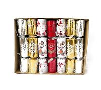 OnlineStreet Classic Christmas Party Crackers for loved ones | Birthday Party Crackers | Luxury Christmas Party Crackers | Multicolour (14- Assorted Crackers)
