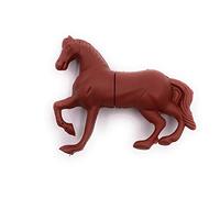 Onlineworld2013 Horse Stallion Mare Foal Animal Brown Funny USB Stick 16 GB USB 2.0