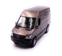Onlineworld2013 Sprinter Panel Van Gold Model Car Auto Scale 1:34 (licensed)