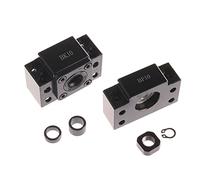 ONLISUM 1set BK10 BF10 Fixed Floated BallScrew End Supports for SFU1204 BallScrew Bearing Mounts