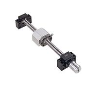 ONLISUM SFU1605-400mm Ballscrew Kit,Anti-Backlash Ball Screw with Ballscrew Nut Housing and End Supports BK/BF12 + Coupler,High Precision Part for CNC Machine