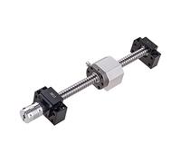 ONLISUM SFU1605-600mm Ballscrew Kit,Anti-Backlash Ball Screw with Ballscrew Nut Housing and End Supports BK/BF12 + Coupler,High Precision Part for CNC Machine