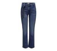 ONLY Women's Onljaci Mw Str Lank DNM JNS Azg Jeans, Medium Blue (Medium Blue Denim), 27W x 32L