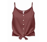 ONLY Women's Onllecey Sl Knot Singlet Noos WVN, Apple Butter, M