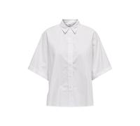 Onlmari Life SS Boxy Shirt WVN, Bright White, L