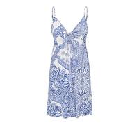 ONLY Women's Onlnova Life Elite Jules Dress AOP, Mazarin Blue, M