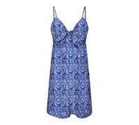ONLY Women's Onlnova Life Elite Jules Dress AOP, Palace Blue, M